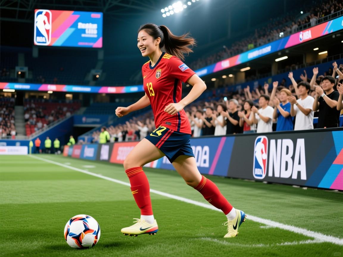 女子足球明星球员表现抢眼,球迷心动无比 第3张